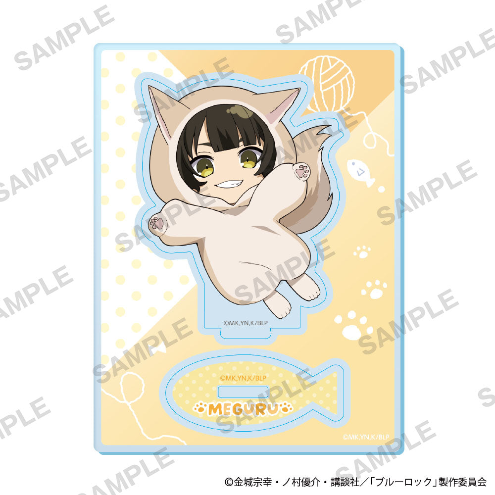 ブルーロック ミニキャラアクリルスタンド 着ぐるみ猫Ver. 蜂楽廻【予約商品】