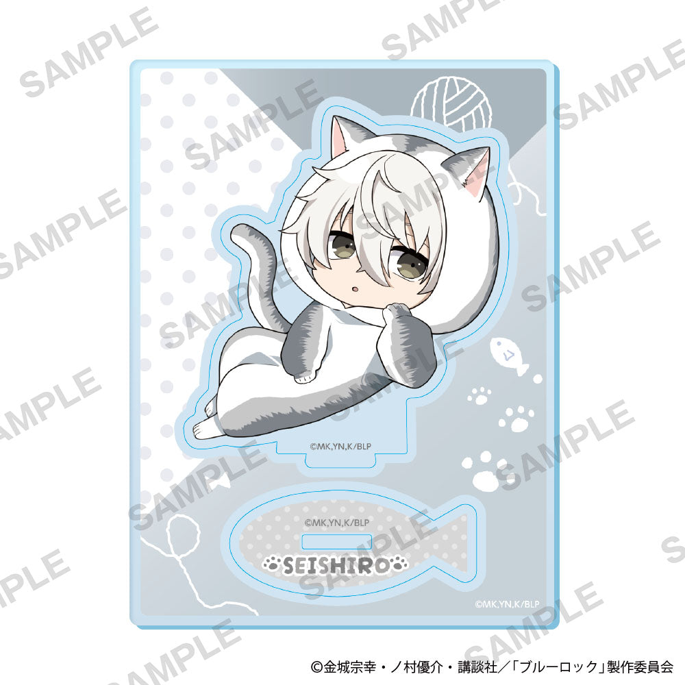 ブルーロック ミニキャラアクリルスタンド 着ぐるみ猫Ver. 凪誠士郎【予約商品】