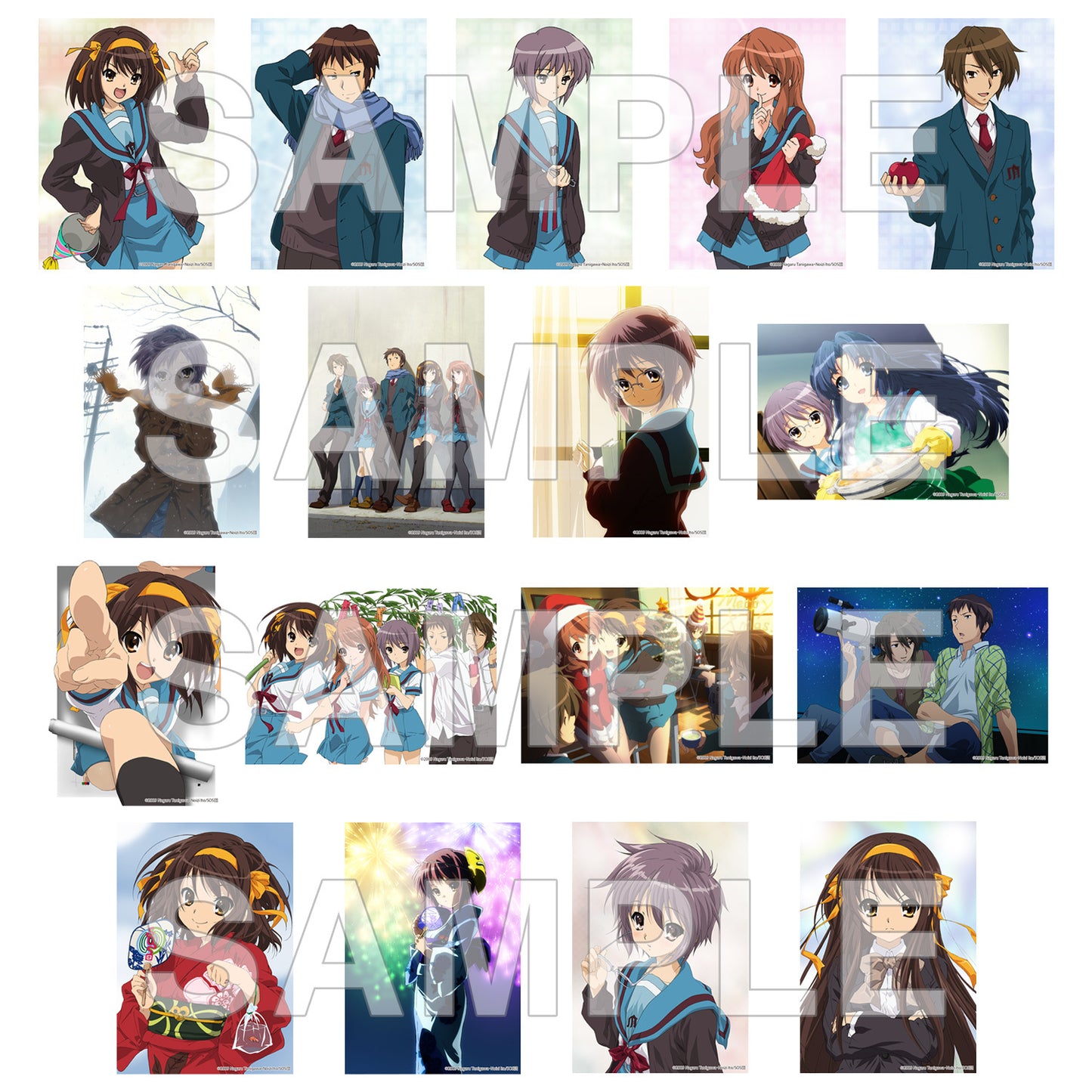 【Box/17】涼宮ハルヒの消失 トレーディングブロマイド【予約商品】