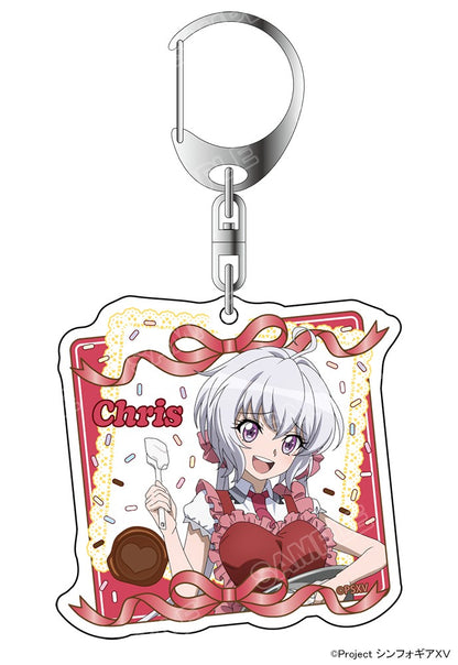 【Box/8】戦姫絶唱シンフォギアXV POP UP SHOP トレーディングアクリルキーホルダー【予約商品】