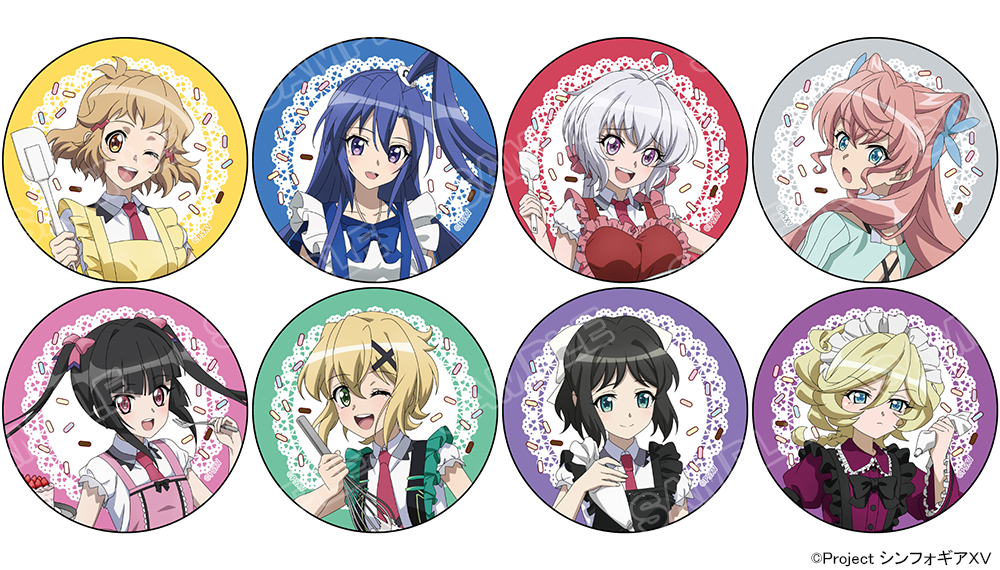 【Box/8】戦姫絶唱シンフォギアXV POP UP SHOP トレーディング缶バッジ【予約商品】