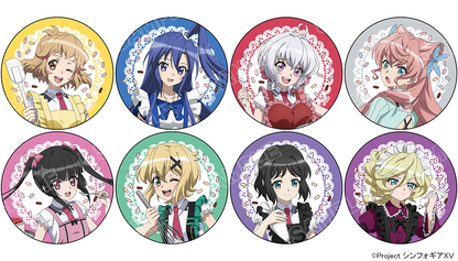 【Box/8】戦姫絶唱シンフォギアXV POP UP SHOP トレーディング缶バッジ【予約商品】