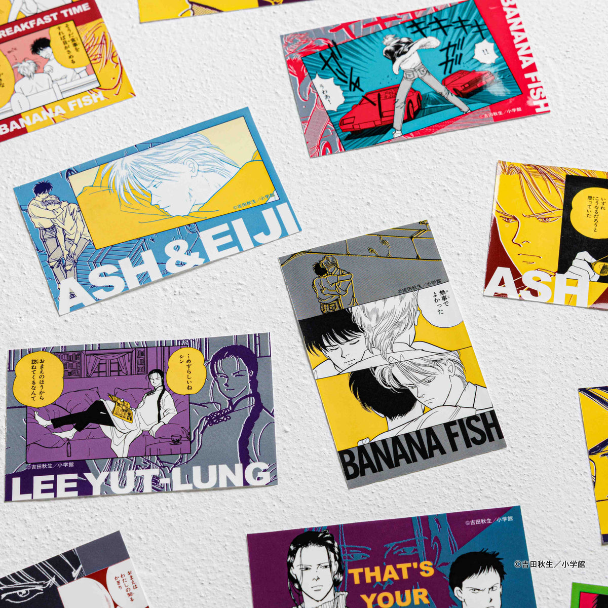 【Box/20】BANANA FISH トレーディングコマステッカー【予約商品】