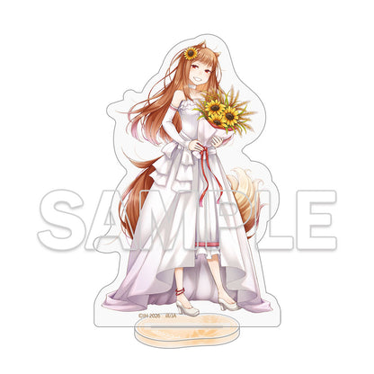 狼と香辛料 原作20周年記念 アクリルフィギュア ブライドVer.【予約商品】