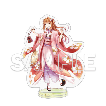 狼と香辛料 原作20周年記念 アクリルフィギュア 着物Ver.【予約商品】
