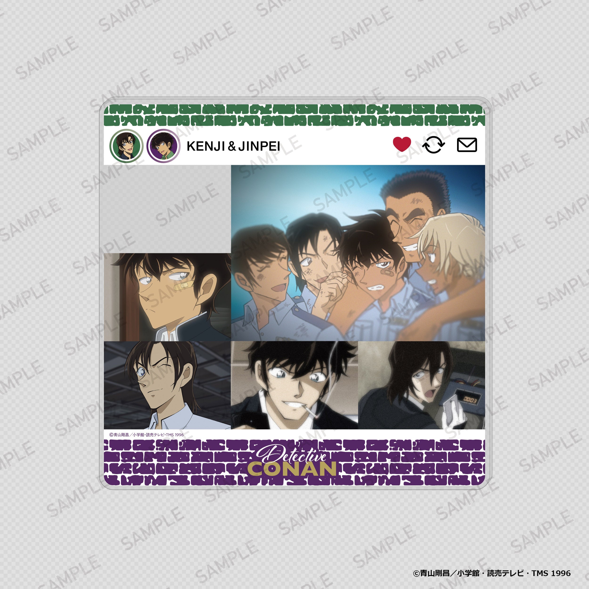 名探偵コナン きゃらinスタンド 松田陣平&萩原研二【予約商品