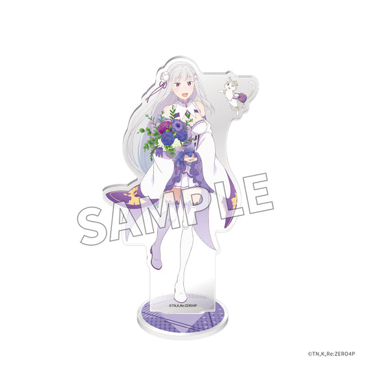 Re:ゼロから始める異世界生活 アクリルスタンドフィギュア Flower&Balloon Ver. エミリア【予約商品】