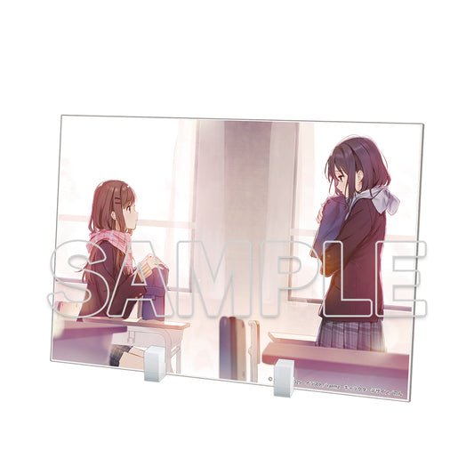 安達としまむら ビッグアクリルプレート B【予約商品】