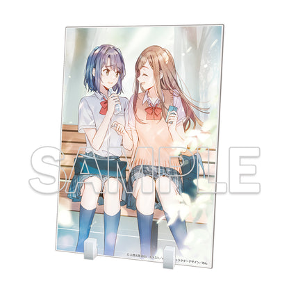 安達としまむら ビッグアクリルプレート C【予約商品】