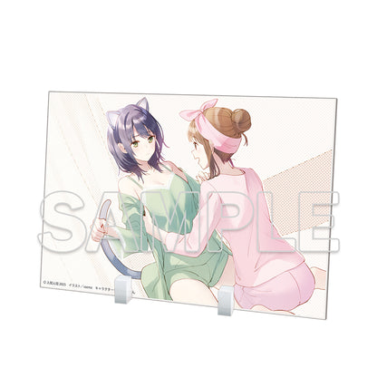 安達としまむら ビッグアクリルプレート E【予約商品】