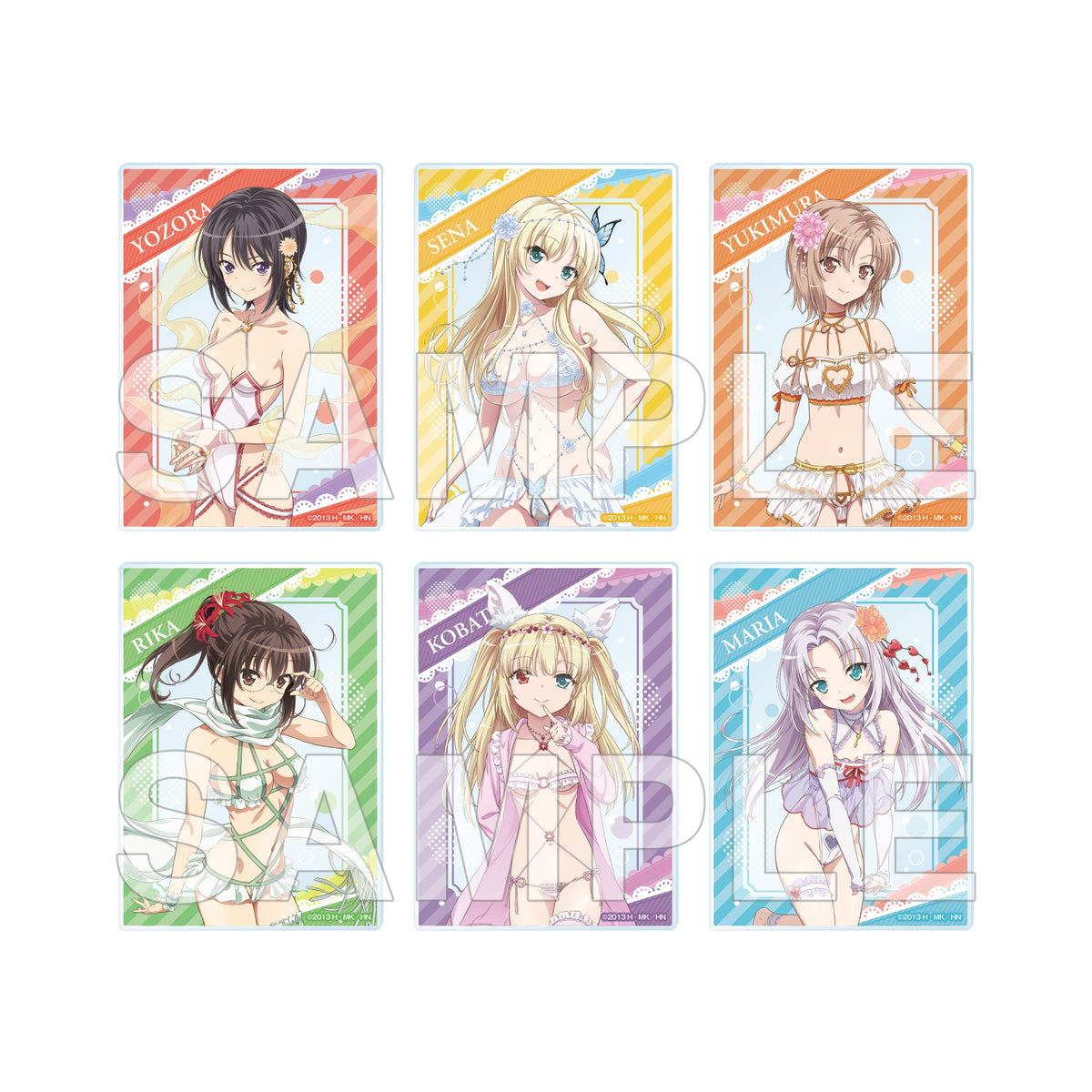 【Box/6】僕は友達が少ない トレーディングアクリルカード Anime 15th anniversary PACK【予約商品】