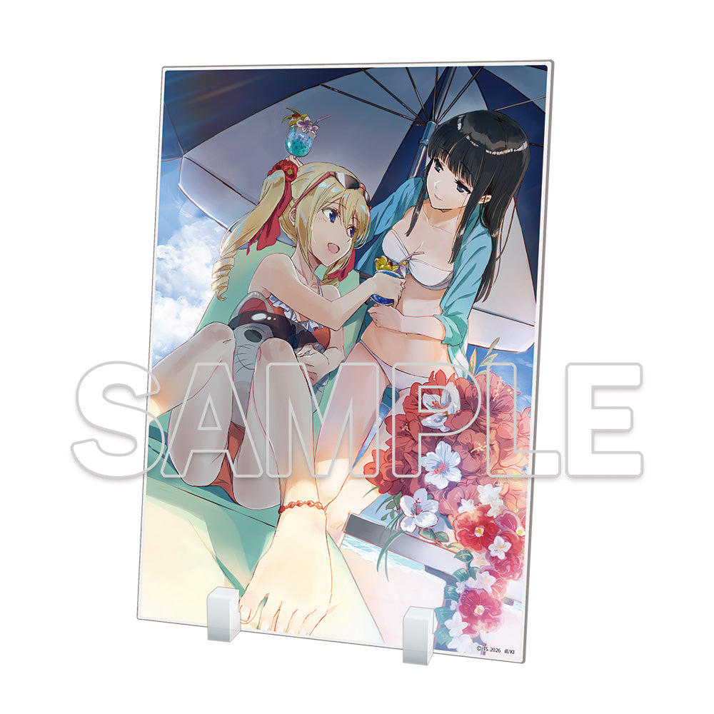 石田可奈画集(3)発売記念 魔法科高校の劣等生 アクリルプレート D【予約商品】