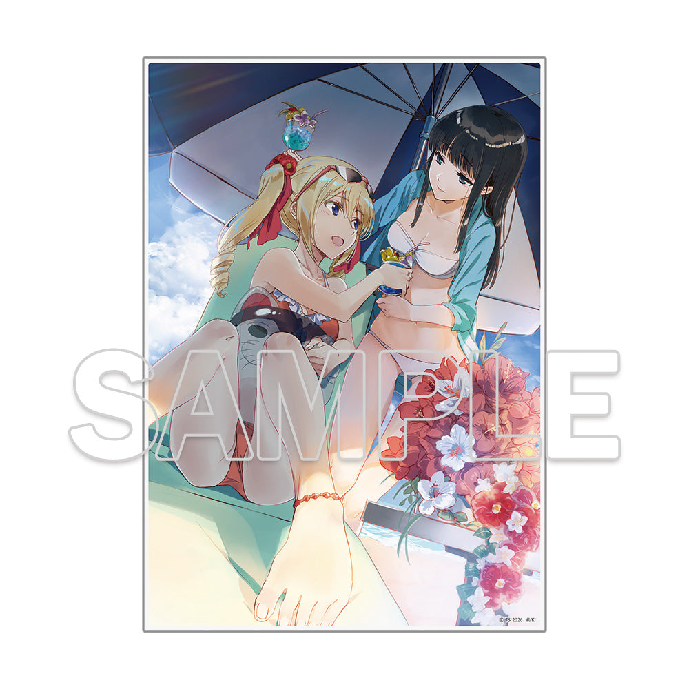 石田可奈画集(3)発売記念 魔法科高校の劣等生 アクリルプレート D【予約商品】