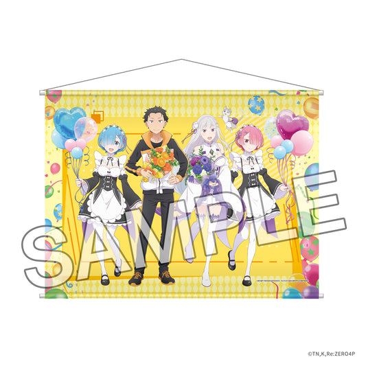 Re:ゼロから始める異世界生活 B2タペストリー Flower&Balloon Ver.【予約商品】