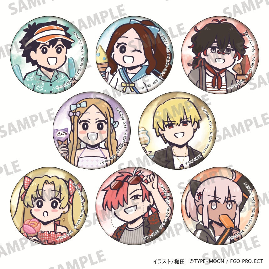 【Box/8】Fate/Grand Order 藤丸立香はわからない トレーディング缶バッジ(2026年11月版)【予約商品】