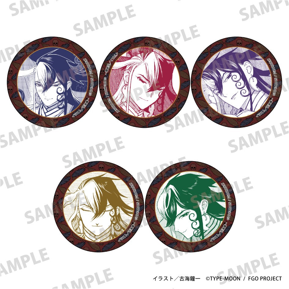 【Box/5】Fate/Grand Order 英霊伝承異聞 -蘆屋道満- トレーディング缶バッジ【予約商品】
