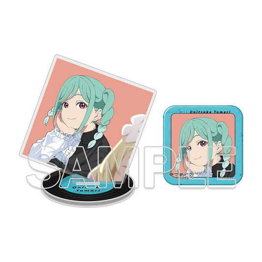 ラブライブ!スーパースター!! ましかくアクリルプレート&缶バッジセット -Behind the Aspire- 鬼塚冬毬【予約商品】