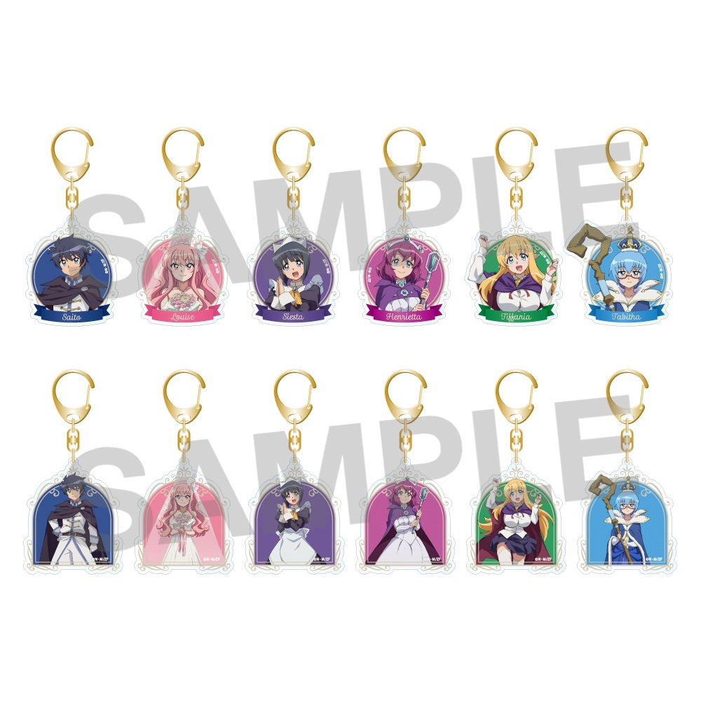 【Box/12】ゼロの使い魔 トレーディングアクリルキーホルダー 20th Anniversary Ver.【予約商品】