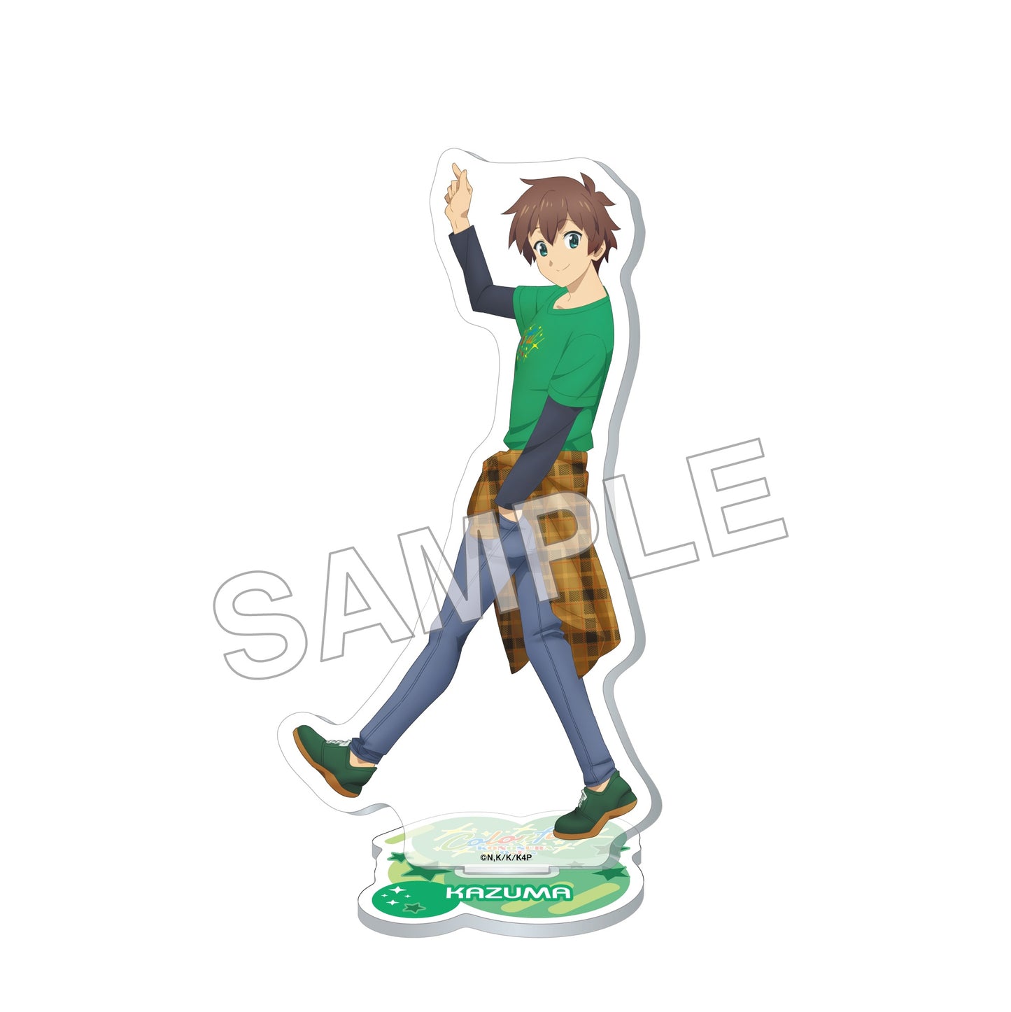 この素晴らしい世界に祝福を! アクリルスタンドフィギュア Colorful Ver. カズマ【予約商品】