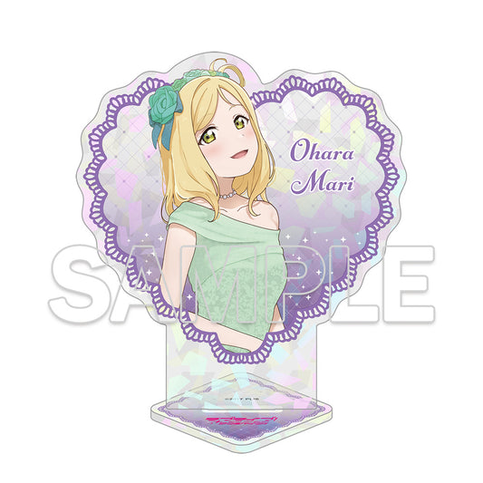 ラブライブ!サンシャイン!! ハート型アクリルスタンド Aqours 鞠莉【予約商品】