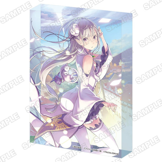Re:ゼロから始める異世界生活 アクリルブロック 1巻カバーイラスト【予約商品】