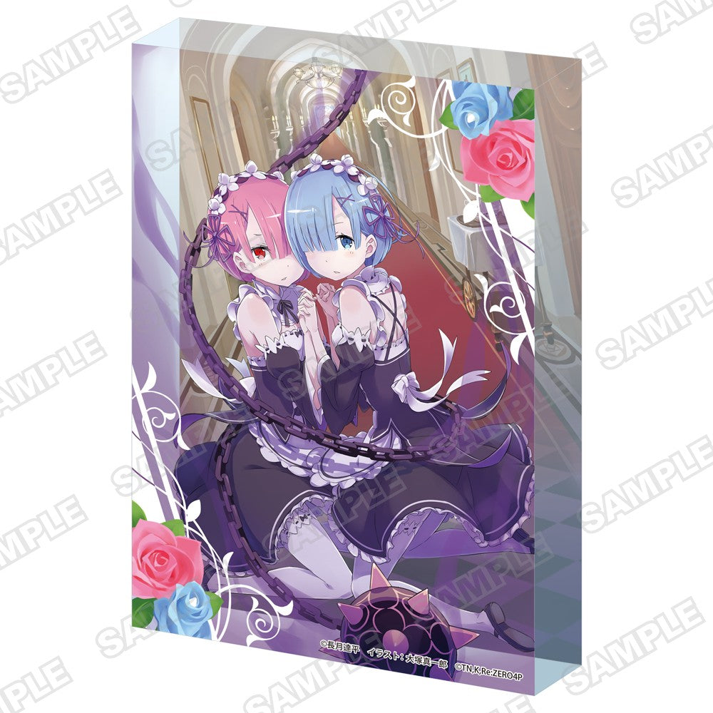Re:ゼロから始める異世界生活 アクリルブロック 2巻カバーイラスト【予約商品】