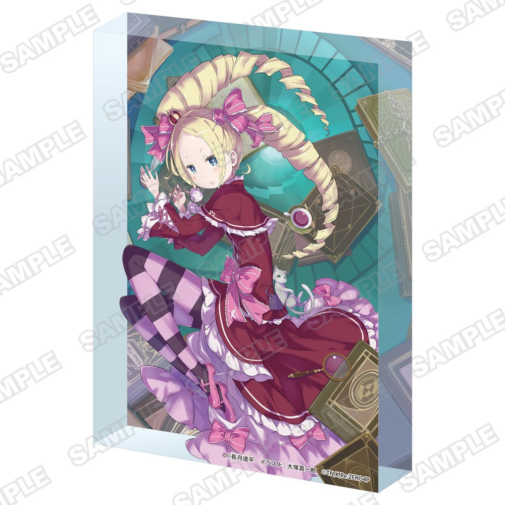 Re:ゼロから始める異世界生活 アクリルブロック 3巻カバーイラスト【予約商品】
