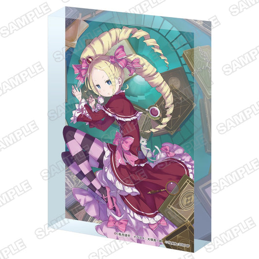 Re:ゼロから始める異世界生活 アクリルブロック 3巻カバーイラスト【予約商品】