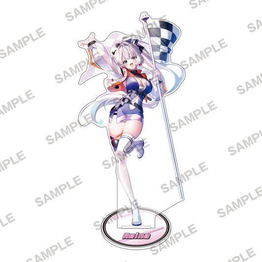 モブ司祭だけど、この世界が乙女ゲームだと気づいたのでヒロインを育成します アクリルスタンド レイナ レースクイーンVer.【予約商品】