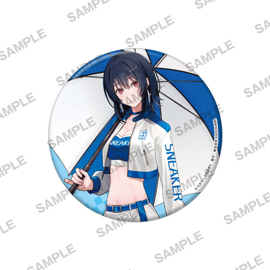 クラスで2番目に可愛い女の子と友だちになった ビッグホログラム缶バッジ 朝凪海 レースクイーンVer.【予約商品】