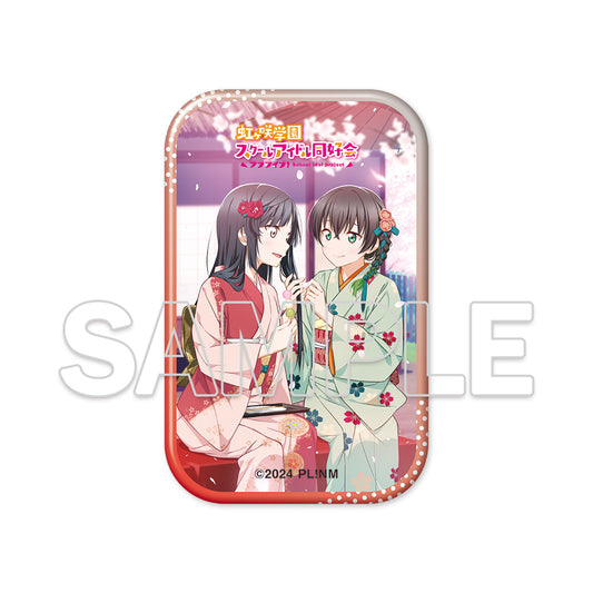 ラブライブ!虹ヶ咲学園スクールアイドル同好会 スクエア缶バッジ 侑&せつ菜【予約商品】
