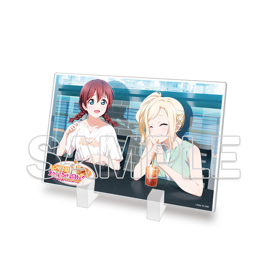 ラブライブ!虹ヶ咲学園スクールアイドル同好会 ミニアクリルプレート 愛&エマ【予約商品】