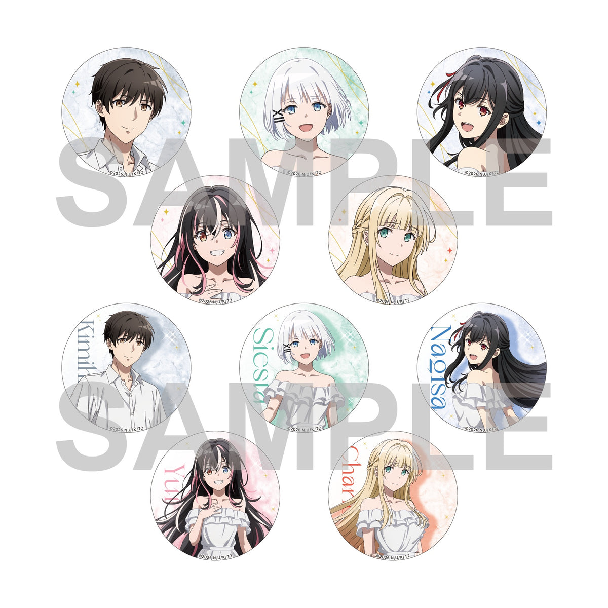 【Box/10】探偵はもう、死んでいる。 5th Anniversary トレーディング缶バッジ【予約商品】