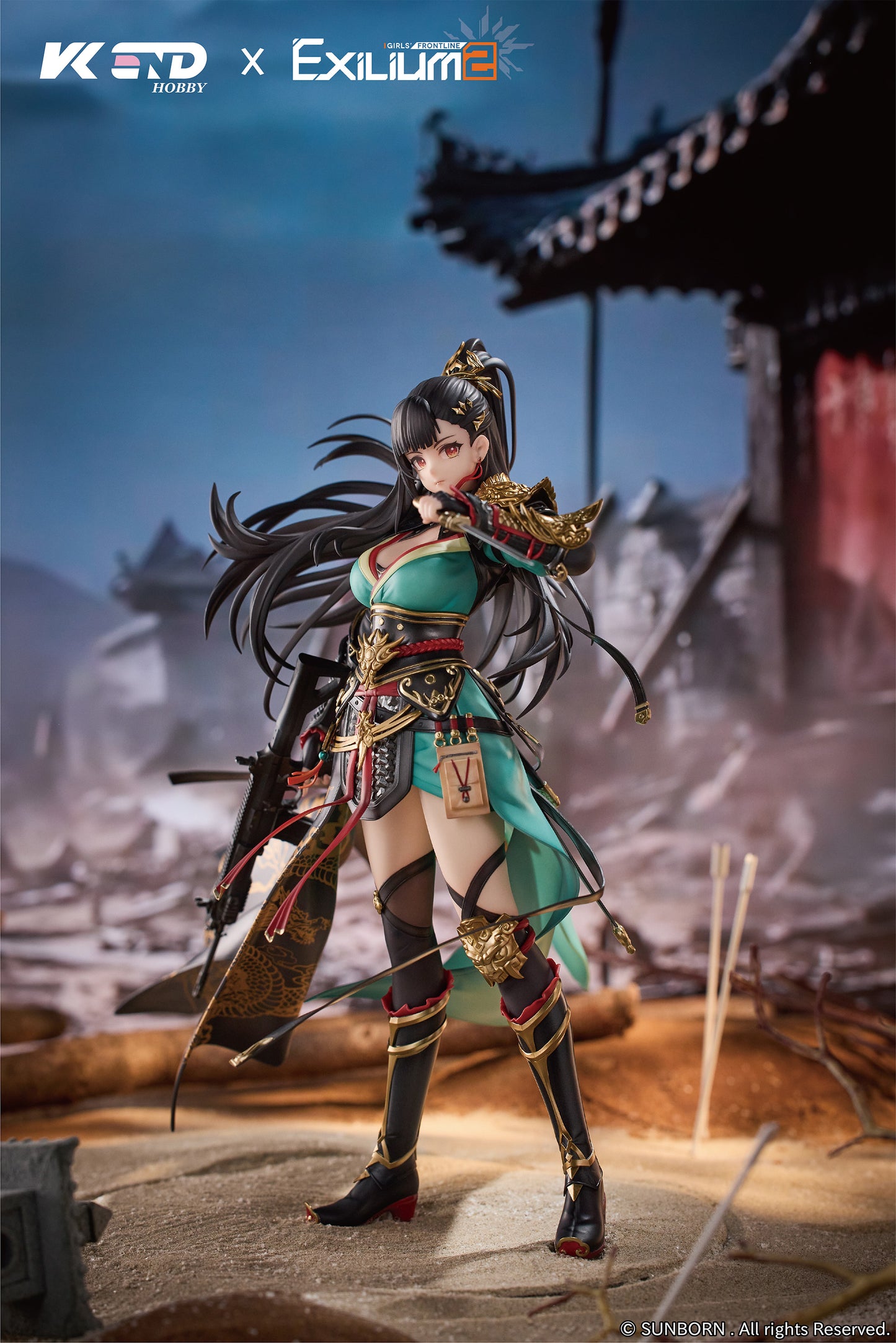 VKEND ドールズフロントライン2:エクシリウム 瓊玖 - 義薄雲天 1/6 スケールフィギュア【予約商品】