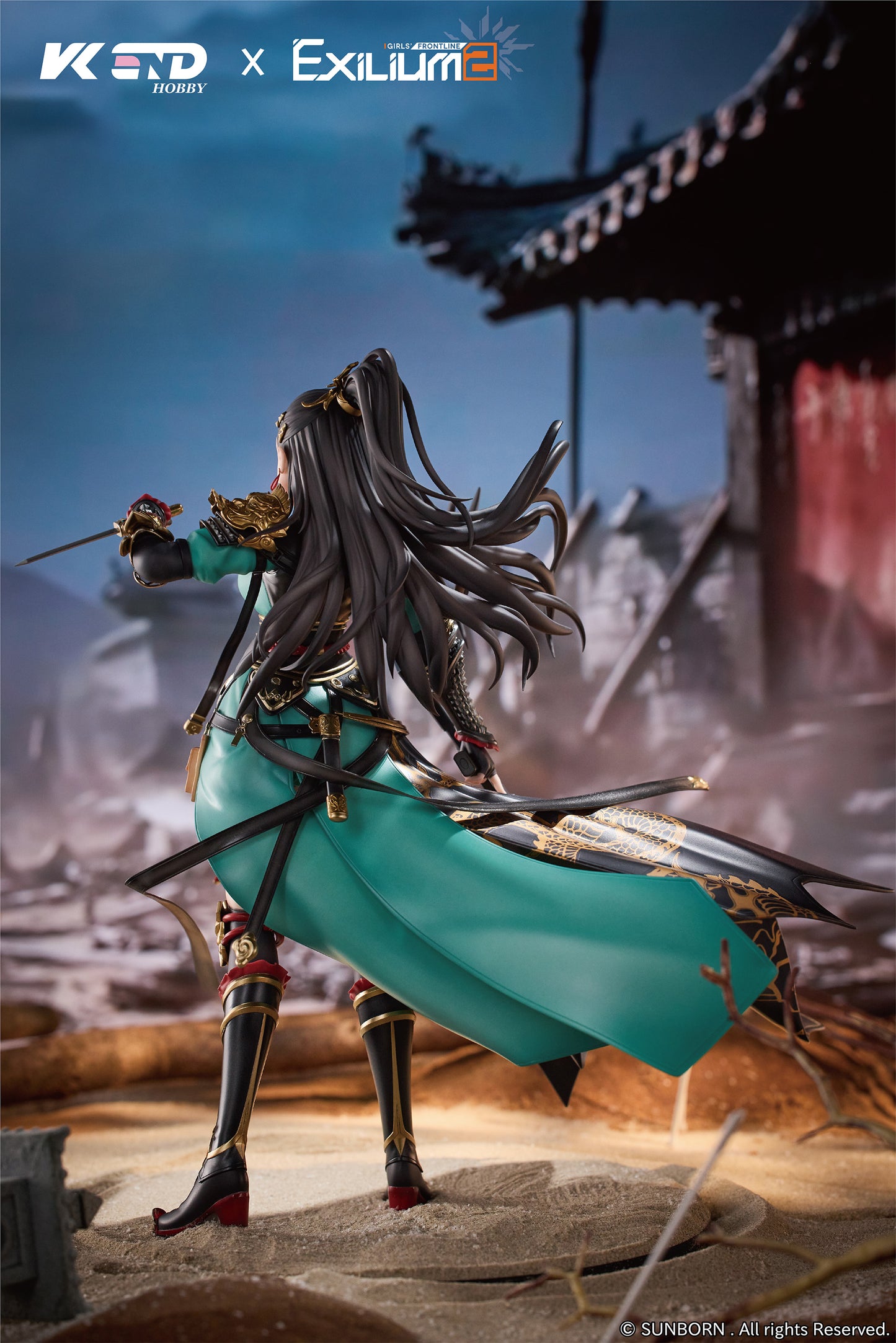 VKEND ドールズフロントライン2:エクシリウム 瓊玖 - 義薄雲天 1/6 スケールフィギュア【予約商品】