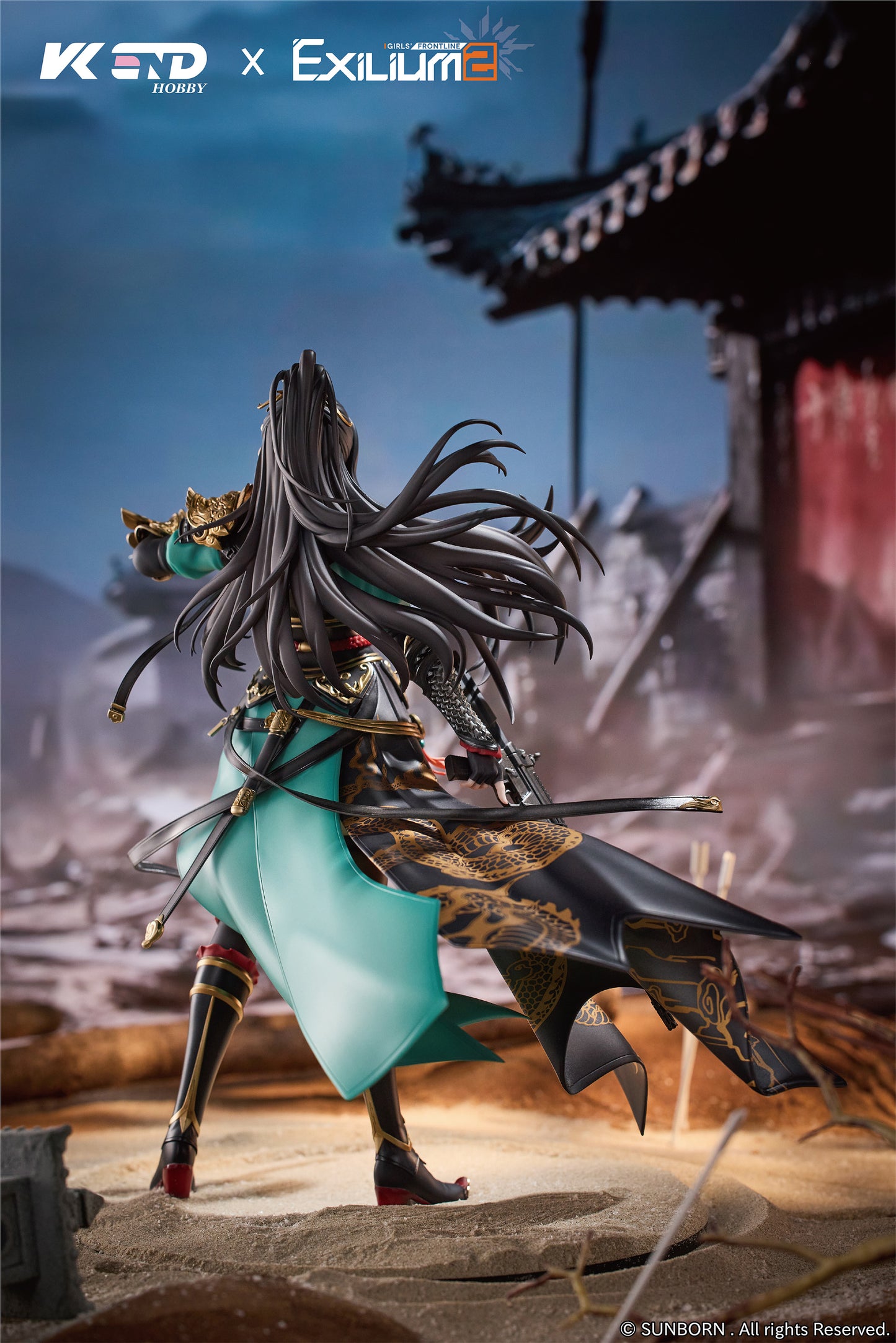 VKEND ドールズフロントライン2:エクシリウム 瓊玖 - 義薄雲天 1/6 スケールフィギュア【予約商品】