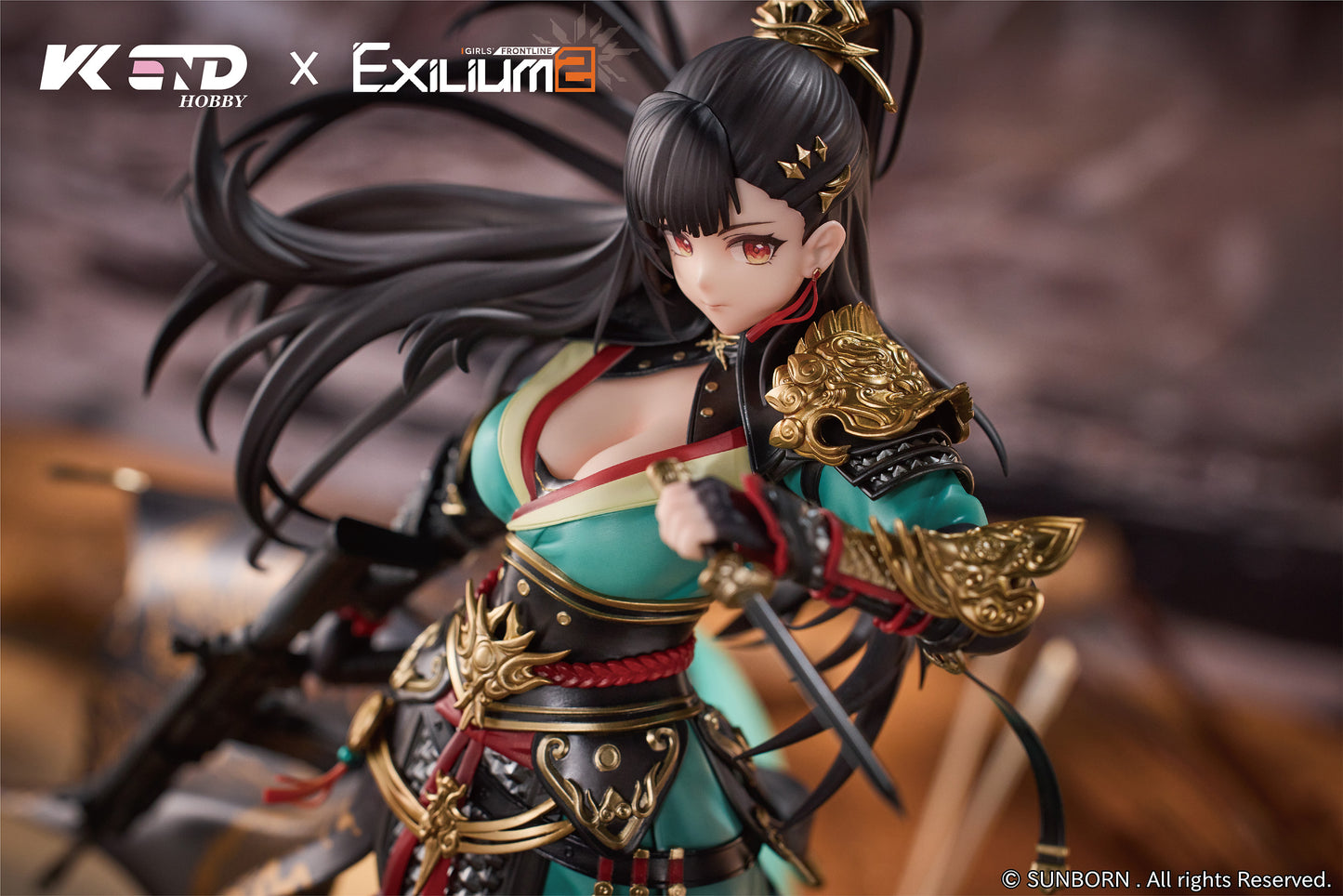 VKEND ドールズフロントライン2:エクシリウム 瓊玖 - 義薄雲天 1/6 スケールフィギュア【予約商品】
