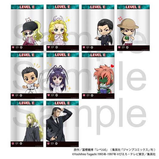 【Box/9】レベルE トレーディングクリアカード【予約商品】