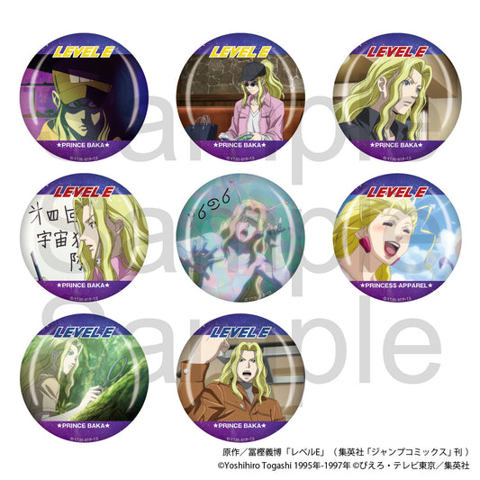 【Box/8】レベルE トレーディングバカ王子缶バッジコレクション【予約商品】