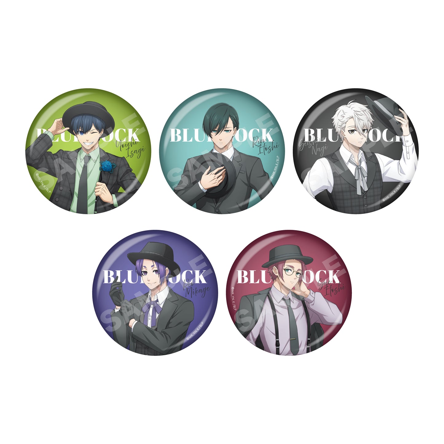 【Box/10】ブルーロック 缶バッジ 01【予約商品】