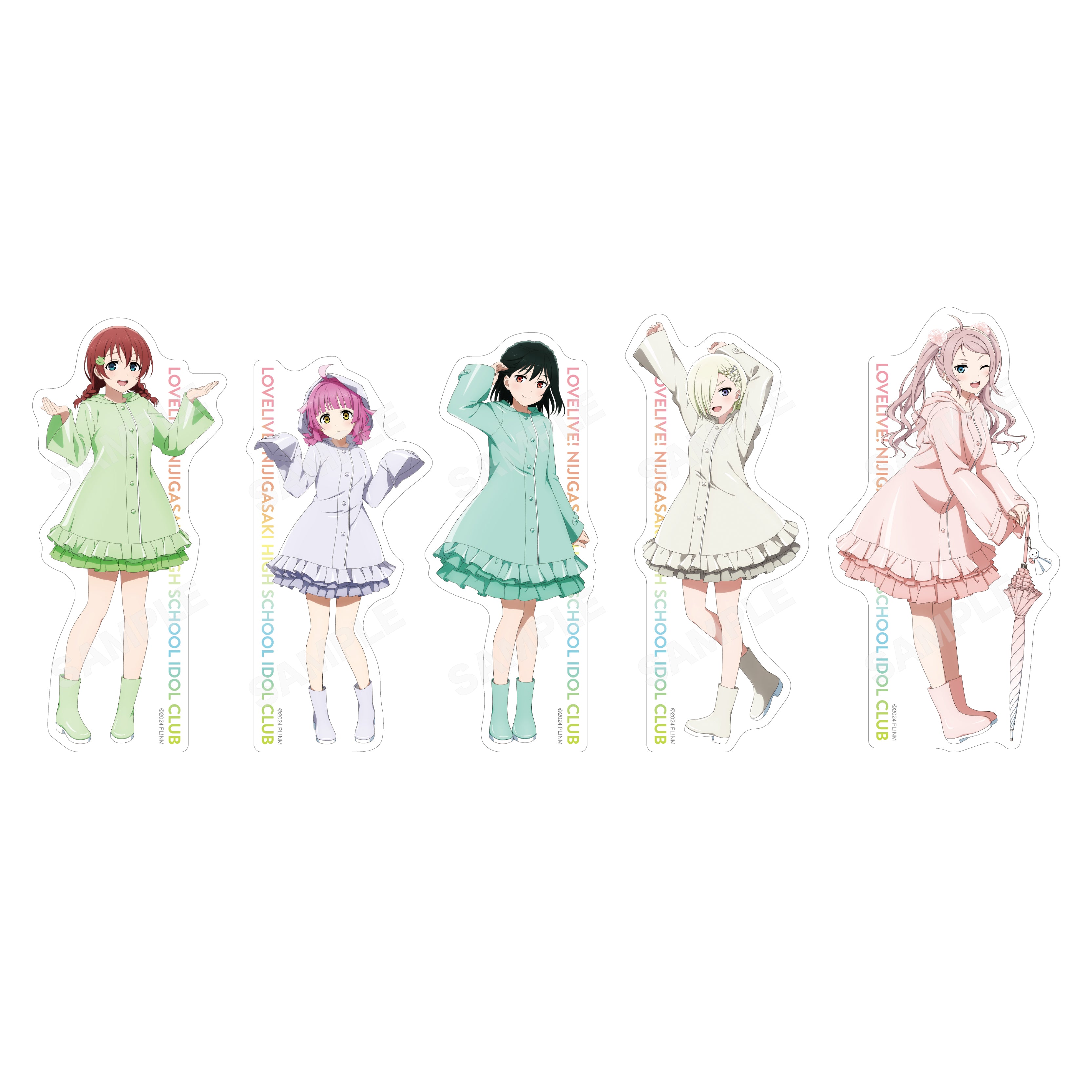 Box/13】ラブライブ!虹ヶ咲学園スクールアイドル同好会 ステッカー A
