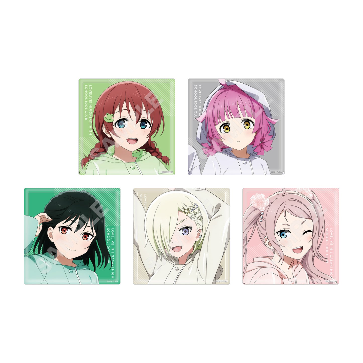 【Box/13】ラブライブ!虹ヶ咲学園スクールアイドル同好会 ビッグスクエア缶バッジ A CS0000-8062【予約商品】