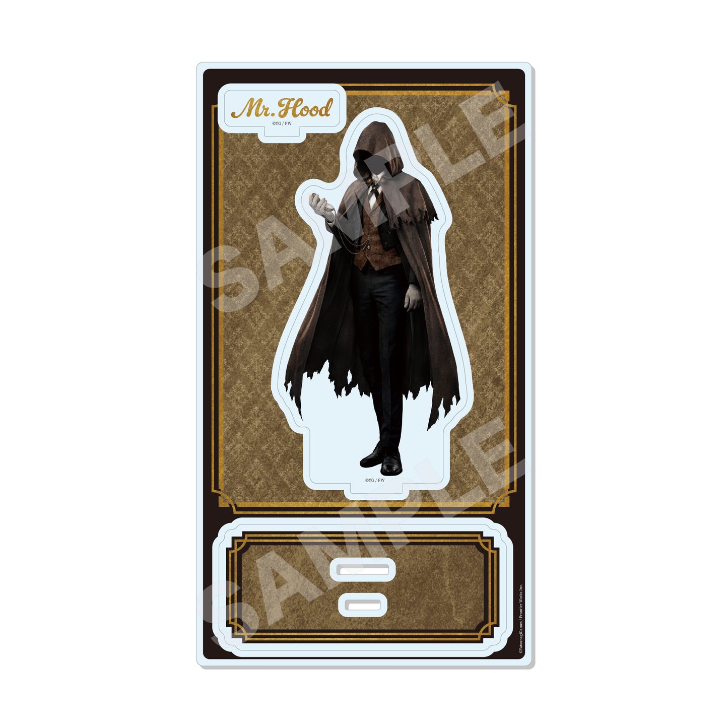 文字化化 アクリルスタンド 04 フードの男【予約商品】