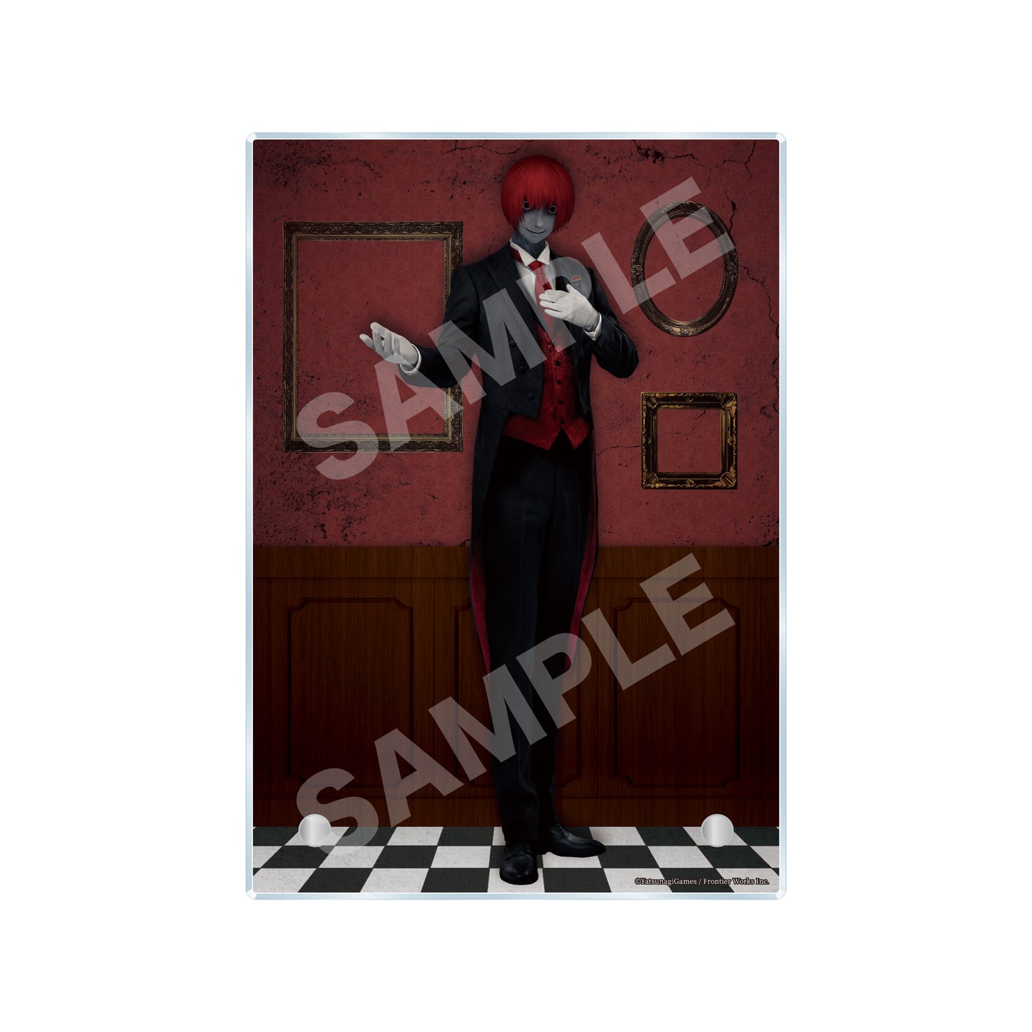 文字化化 アクリルボード -技- 02 赤い傘の男【予約商品】