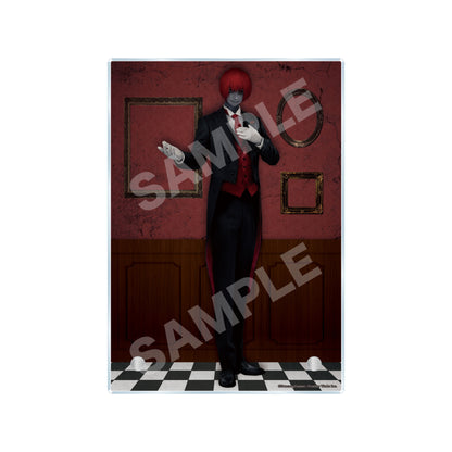 文字化化 アクリルボード -技- 02 赤い傘の男【予約商品】
