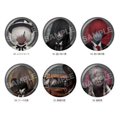 【Box/6】文字化化 缶バッジ 01【予約商品】