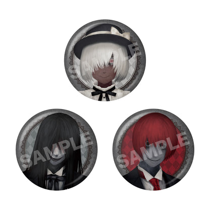 【Box/6】文字化化 缶バッジ 01【予約商品】