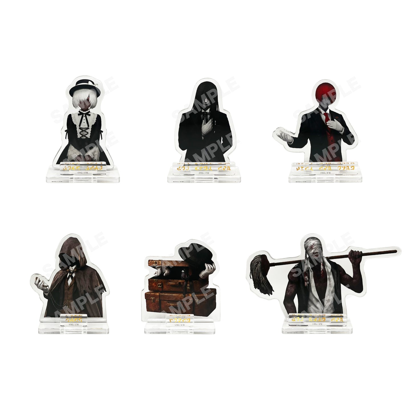 【Box/6】文字化化 ミニジオラマアクスタ 01【予約商品】