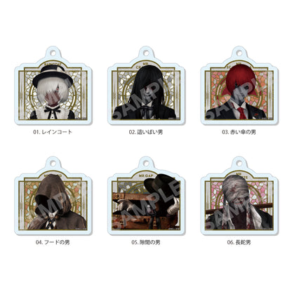 【Box/6】文字化化 めじるしアクリルチャーム 01【予約商品】