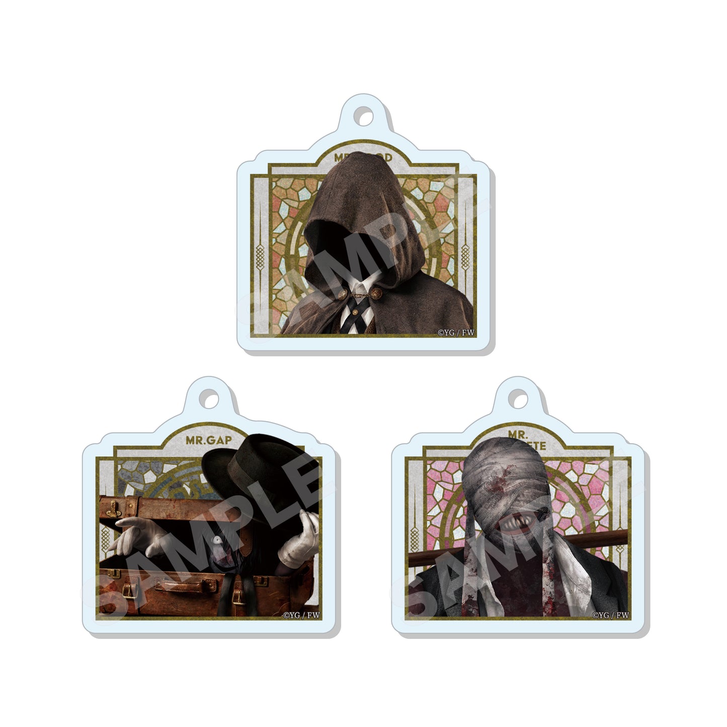 【Box/6】文字化化 めじるしアクリルチャーム 01【予約商品】